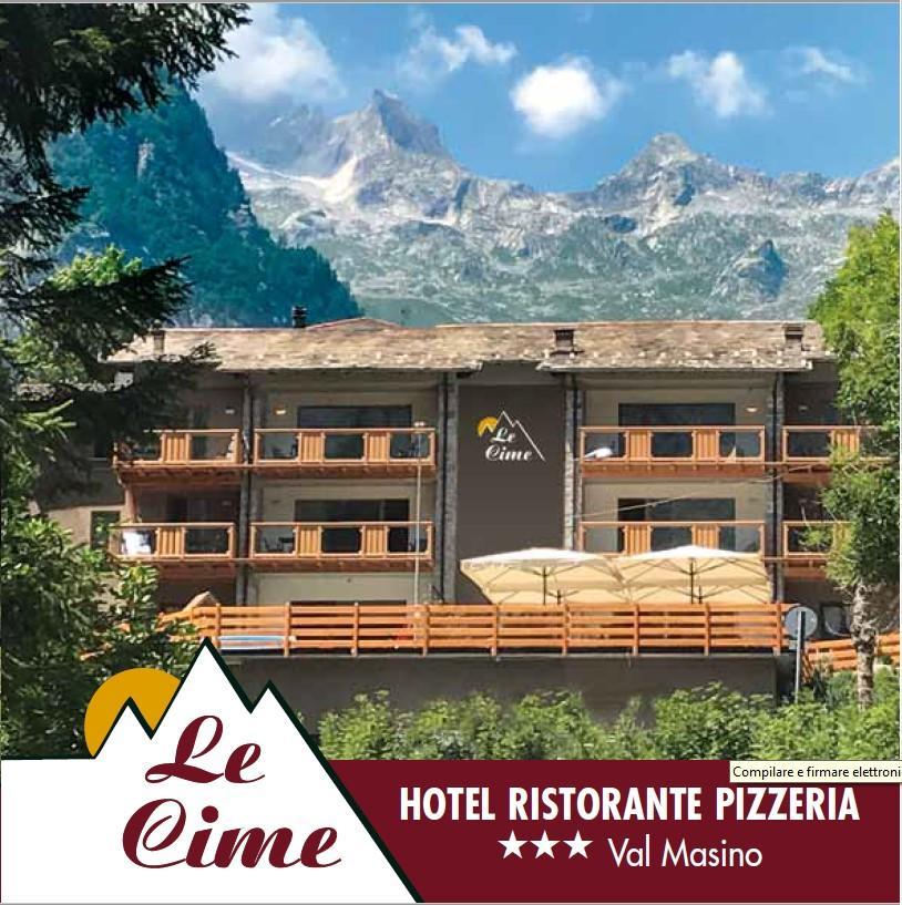 Hotel Le Cime Val Masino Bagian luar foto